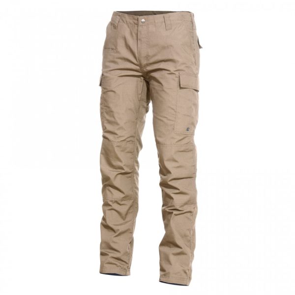 BEIGE PENTAGON PANTS