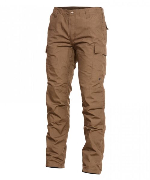 BROWN PENTAGON PANTS