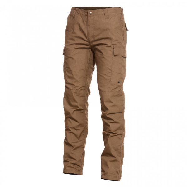 BROWN PENTAGON PANTS